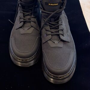 Dr Martens side zip Size 11 Black Boots worn 1 time